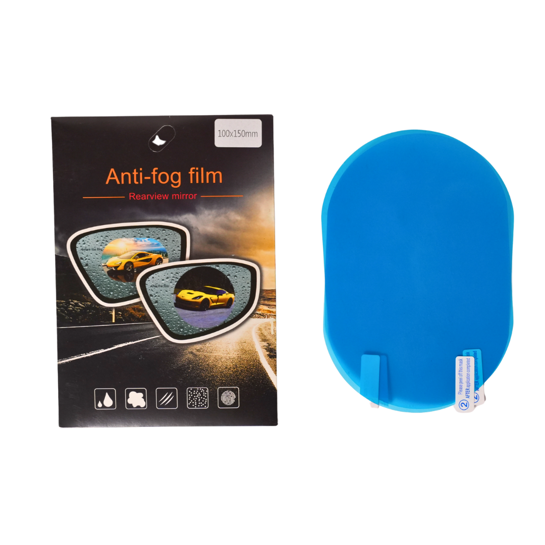 Adhesivo antiempañante para retrovisor